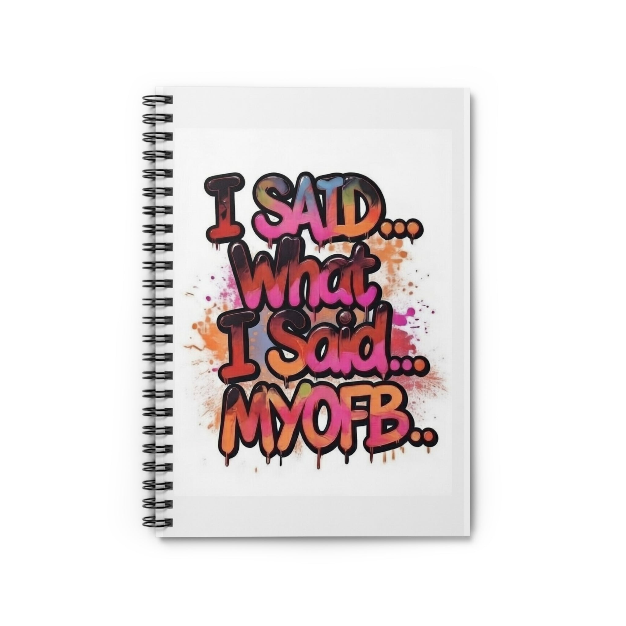 Spiral Notebook - Ruled Line
