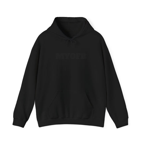 "Mind Your Business" Hoodie — MYOFB Graphic Pullover