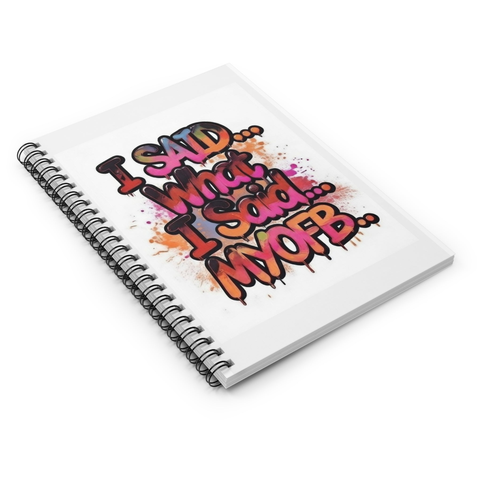 Spiral Notebook - Ruled Line