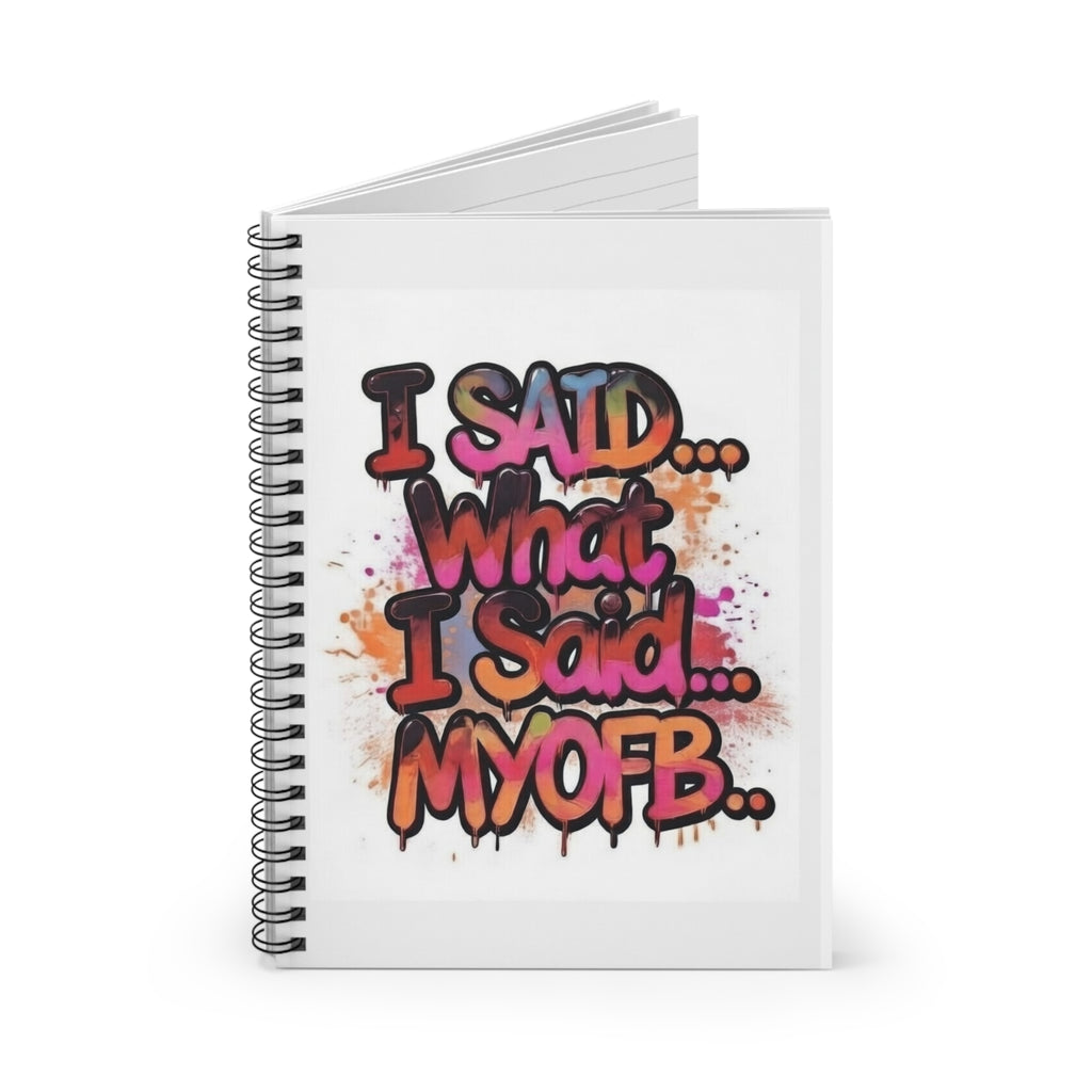 Spiral Notebook - Ruled Line